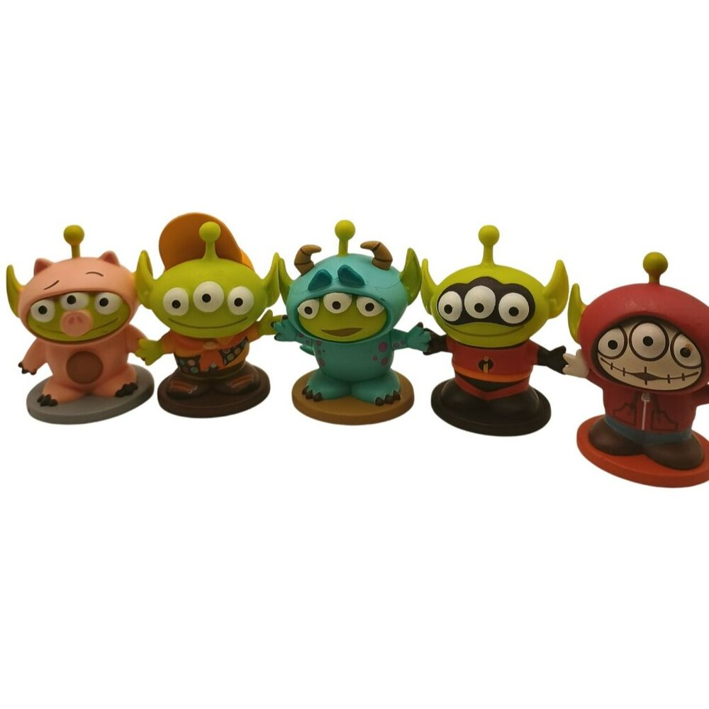 Toy Story Alien Remix Vinyl Figures Set Of 5 Featuring Pig Monster Superhero & H